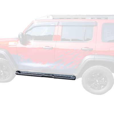Jeep Wrangler JL JK Side Step Pedal Running Board با پوشش پودری آلومینیوم آلیاژ