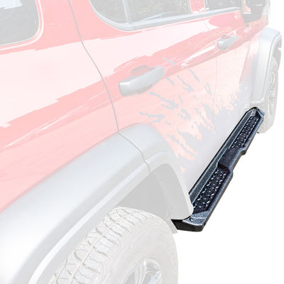 Jeep Wrangler JL JK Side Step Pedal Running Board با پوشش پودری آلومینیوم آلیاژ