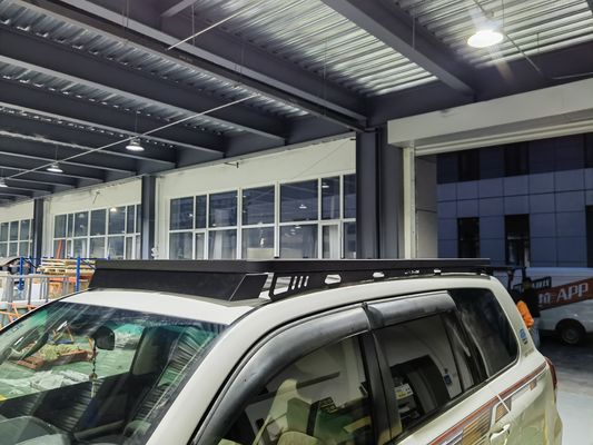 تویوتا LC200 مدل ماشین بالا- 4X4 آلومینیوم سقف اتومبیل خورشیدی راک با نصب ستون فقرات