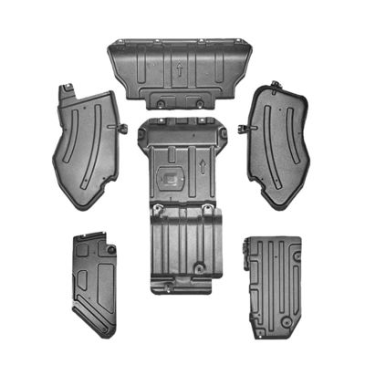 پوشش موتور اتومبیل یونیورسال Mudflap محافظ صفحه اسکیید با پوستر پوشانده