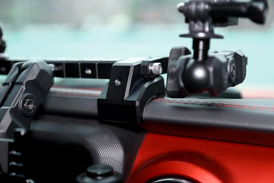 Jeep Wrangler JL آلومینیوم کنسول مرکز براکت داشبورد نصب برای نگهدارنده تلفن ماشین