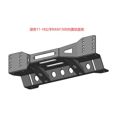 باپر جلویی برای Dodge Universal Winch Tire Jerrycan Carrier Bull Bar باپر عقب ماشین