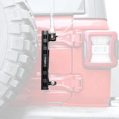 نگهدارنده پرچم آلومینیوم و براکت سیم رادیویی برای JEEP Wrangler JL JK Performance
