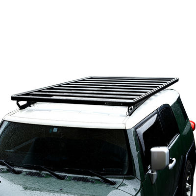 بالا- 2235X1380 * 55mm استروژن آلومینیوم سقف رک پلت فرم برای تویوتا FJ Land Cruiser
