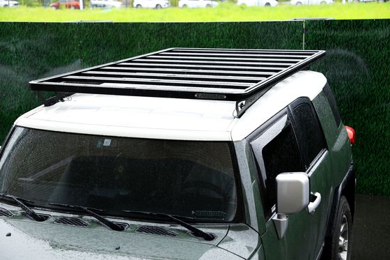 بالا- 2235X1380 * 55mm استروژن آلومینیوم سقف رک پلت فرم برای تویوتا FJ Land Cruiser