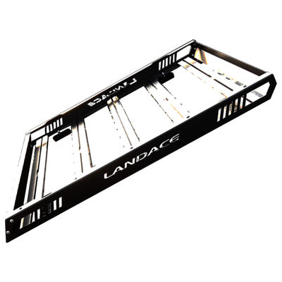 جاده ای 1455*1425*113mm آلومینیوم Wind Fairing Roof Rack Tray پلت فرم برای جیپ Wrangler JL JK