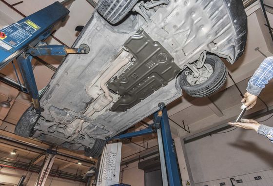 تحت حفاظت وسیله نقلیه برای صفحه اسکید و محافظ رادیاتور BMW سری 7