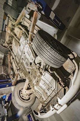 صفحه اسکید بلند 4 رانر برای تویوتا LC 100 نصب ساده بر روی سوراخ های اصلی ماشین