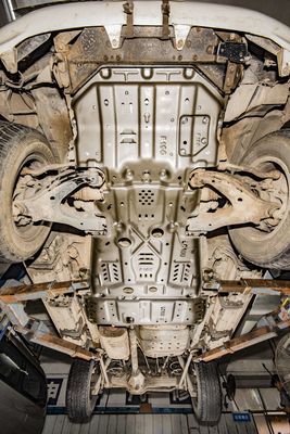 صفحه اسکید بلند 4 رانر برای تویوتا LC 100 نصب ساده بر روی سوراخ های اصلی ماشین