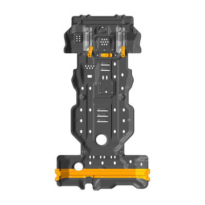 صفحه بش آلومینیوم آلیاژ برای تویوتا پرادو LC120 آلومینیوم اسکید