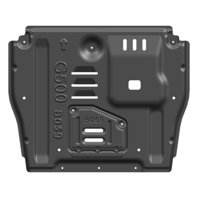 مرسدس G500 لوازم جانبی OEM آلومینیوم آلیاژ Undercar Shield برای حفاظت از زیر بدن