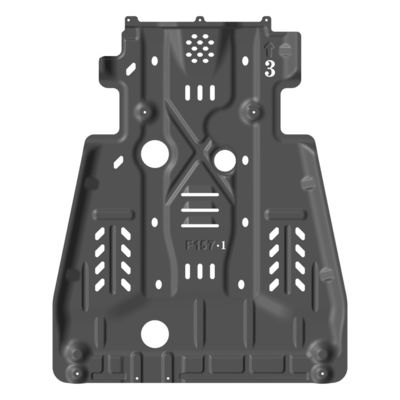 حفاظت از انتقال برای تویوتا لند کروزر LC100 صفحه اسکید برای وسایل نقلیه 4x4