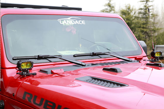 Jeep Wrangler JL پشت هیچ ماونت LED سبک طراحی نور سفارشی آلومینیوم آلیاژ براکت