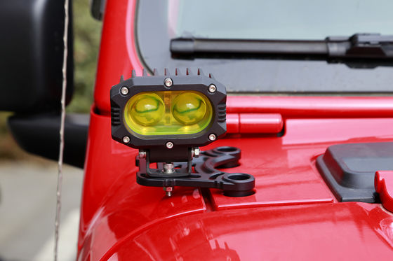 Jeep Wrangler JL پشت هیچ ماونت LED سبک طراحی نور سفارشی آلومینیوم آلیاژ براکت