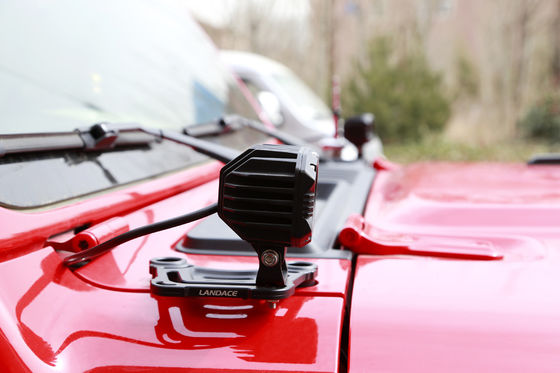 Jeep Wrangler JL پشت هیچ ماونت LED سبک طراحی نور سفارشی آلومینیوم آلیاژ براکت