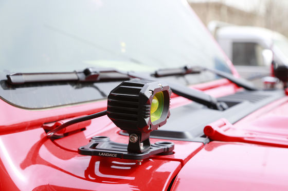 Jeep Wrangler JL پشت هیچ ماونت LED سبک طراحی نور سفارشی آلومینیوم آلیاژ براکت