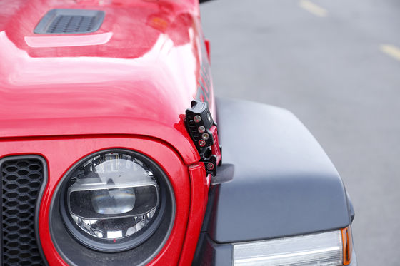 ماهیگیری هود سفارشی برای جیپ Wrangler JK JL وزن خالص 0.35kg/pc فرآیند ماشینکاری CNC