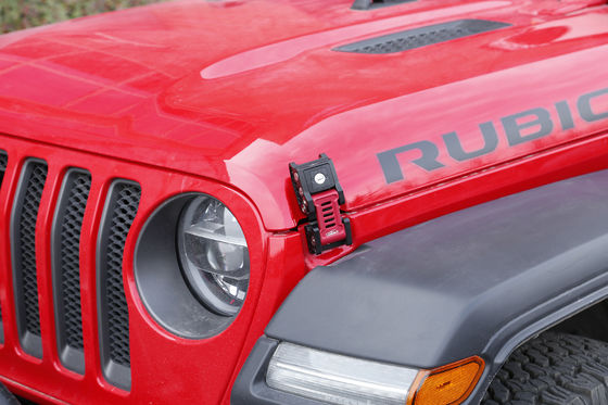 133*56*42mm آلومینیوم هود قفل قفل کردن کیت گرفتن برای 2007-2017 جیپ Wrangler JK JKU