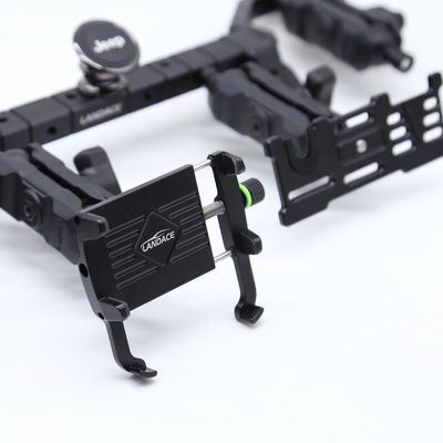 فرآیند CNC ماشین آلات آلومینیوم آلیاژ مرکز کنسول براکت GoPro حامل برای جیپ Wrangler