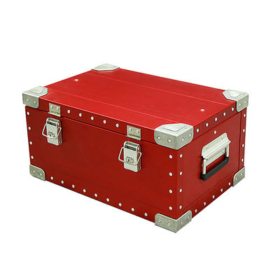 پودر پوشانده شده آلومینیوم آلیاژ ونتاژ Glamping فضای باز کمپینگ ذخیره سازی جعبه 600 * 400 * 300mm