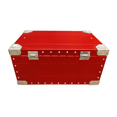 پودر پوشانده شده آلومینیوم آلیاژ ونتاژ Glamping فضای باز کمپینگ ذخیره سازی جعبه 600 * 400 * 300mm