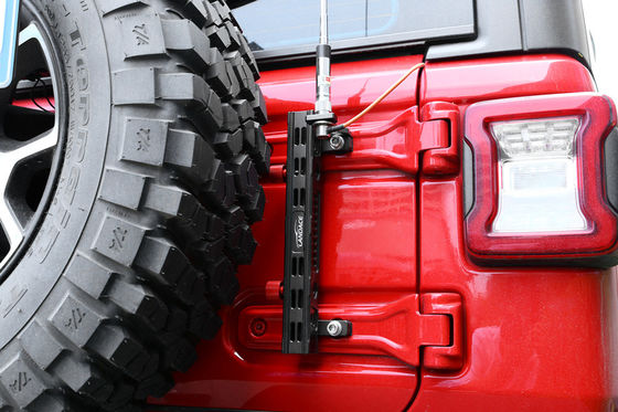 JEEP Wrangler لوازم ماشین آلومینیوم آلیاژ آنتن پرچم قطب آسان برای نصب و جدا کردن
