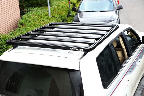 1500*1200*55mm تویوتا LC200 دور جاده آلومینیوم قفسه های سقف ماشین برای تویوتا LC200 ماشین نصب