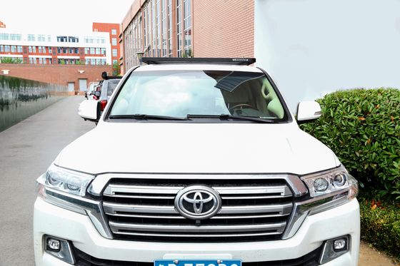 تویوتا LC200 LAND CRUISER قفسه های سقف اتومبیل آلومینیومی با ظرفیت بارگذاری بالا در فروش