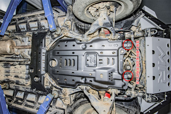 خدمات OEM پذیرفته شده 4x4 اتومبیل آلومینیوم آلیاژ فولاد FJ کروزر شاسی صفحه اسکید