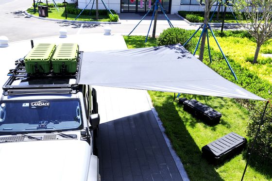 چادر جانبی ماشین پارچه آکسفورد ضد آب برای چادر کمپینگ اتومبیل 4WD در فضای باز