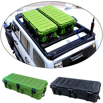 مستطیل 4WD 4x4 لوازم جانبی بیرونی LLDPE جعبه ذخیره سازی پلاستیکی برای سقف ماشین
