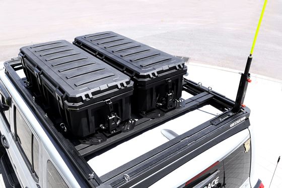 مستطیل 4WD 4x4 لوازم جانبی بیرونی LLDPE جعبه ذخیره سازی پلاستیکی برای سقف ماشین
