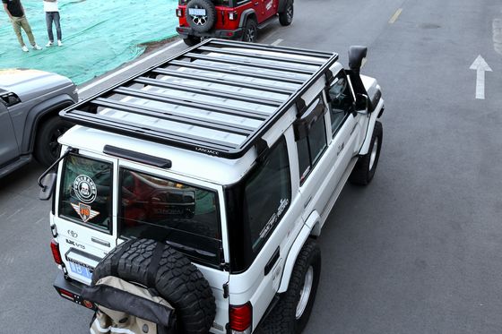2015-2021 سال TOYOTA 4x4 وسایل نقلیه خارجی لوازم جانبی قفسه سقف با لوگو سفارشی