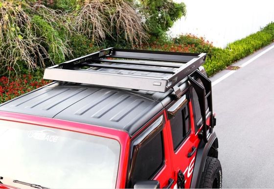 Jeep Wrangler Rubicon 18-23 جعبه های سقف خودروهای غیر جاده ای با براکت حمل بار مستقیم