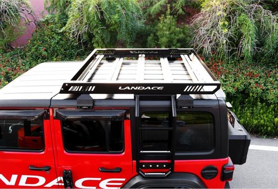 Jeep Wrangler Rubicon 18-23 جعبه های سقف خودروهای غیر جاده ای با براکت حمل بار مستقیم