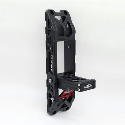قدم درب ماشین CNC مشینی سیاه برای جیپ Wrangler JL JK Foldable Hard Anodizing Finish