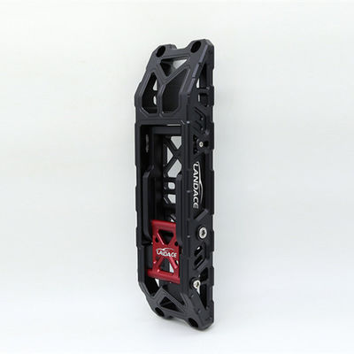 قدم درب ماشین CNC مشینی سیاه برای جیپ Wrangler JL JK Foldable Hard Anodizing Finish
