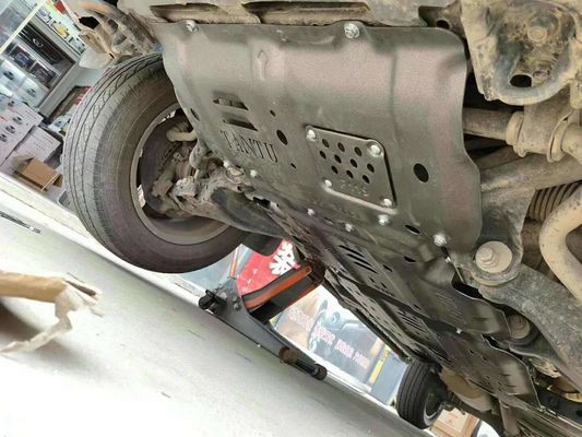 18 تویوتا توندرا موتور جلو پایه صفحه اسکید موتور گیربکس محافظ شاسی ماشین محافظت