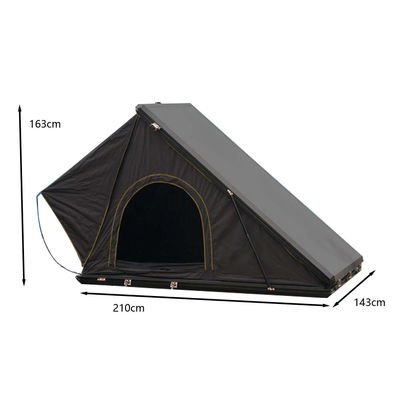 لوازم جانبی سقف اتومبیل 4x4 Offroad Clamshell آلومینیوم Hard Shell چادر سقف 4 نفر