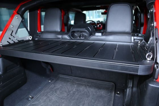 سطح پوشش پودری استوار و آسان برای نصب قفسه برای Jeep Wrangler بخش بارگیری عقب