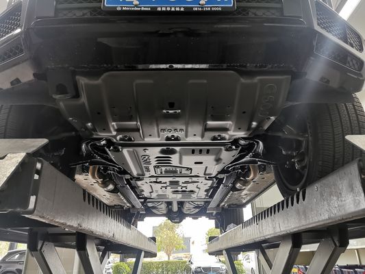 آلومینیوم آلیاژ مرسدس G500 شاسی محافظ موتور صفحه اسکید آسان بولت نصب