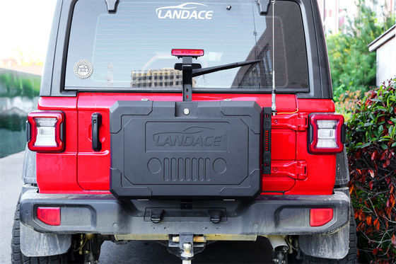 2018- Jeep Wrangler TANK300 آلومینیوم آلیاژ دم دروازه ذخیره سازی جعبه لوازم جانبی