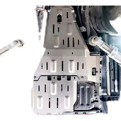 Wrangler JK JL وسایل نقلیه جاده ای محافظ صفحه پایین نقره ای اسپلش لجن محافظ فلاپ