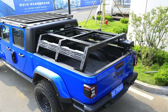 دور از جاده 4X4 آلومینیوم آلیاژ بار بار رول تنظیم قاب سقف برای کامیون تخت قفسه