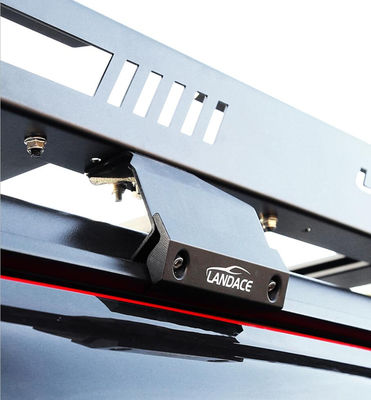 18-23 Wrangler Rubicon Jeep سبد قفسه سقف با آلیاژ آلومینیوم با پوشش پودری بالا