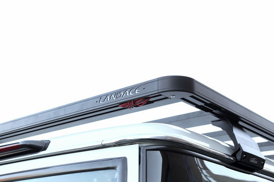 قفسه سقف سبک آلومینیوم برای تویوتا LC76 SUV وزن خالص 25.6kg 1540X1425mm