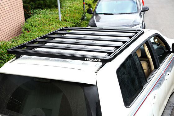 1889*1225mm سطح اکسید آنودیک فولاد آلومینیوم سیاه قفسه سقف برای Y60 SUV ماشین بار 4x4