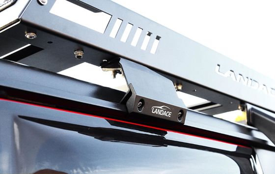 Jeep Wrangler JK 4x4 Universal Top Cargo Luggage Roof Rack SUS304 آلیاژ آلومینیومی 6063-T6