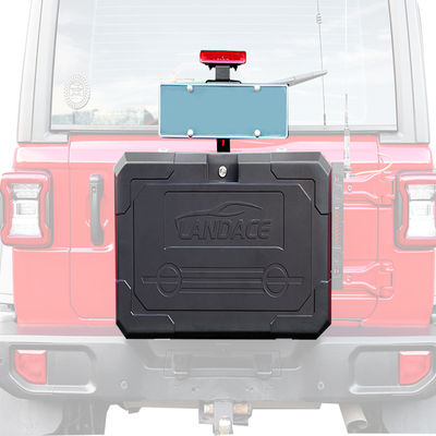 آلومینیوم آلیاژ جیپ درب عقب خارج جعبه ذخیره سازی برای Wrangler JL JK وزن خالص 13.4kg