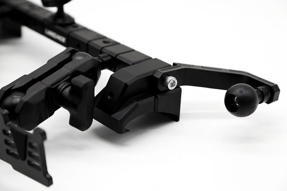FJ Cruiser 250*242*70mm دارنده تلفن داش زاویه انعطاف پذیر کنسول Multi-mount Bracket